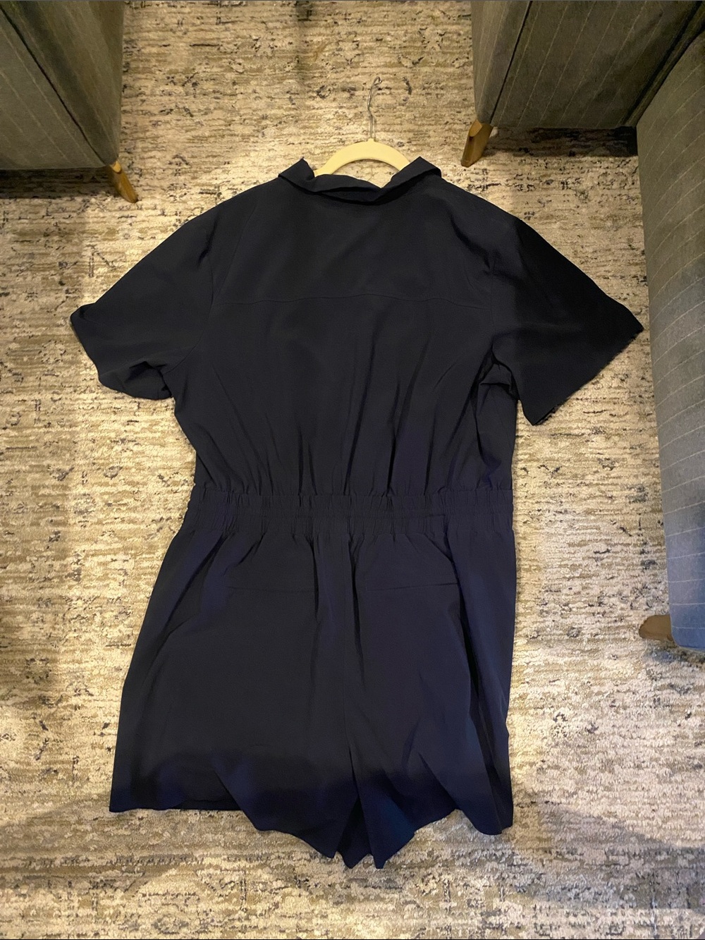Athleta Navy Romper - Picture 3 of 3